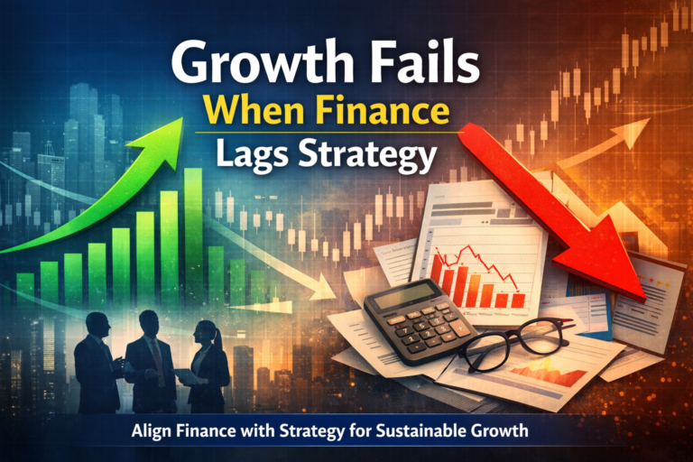 finance lags strategy